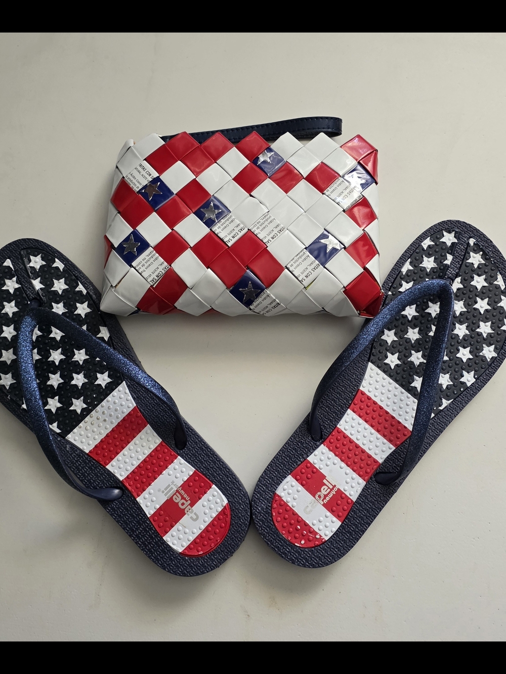Capelli Flip Flops And Nahui Wristlet